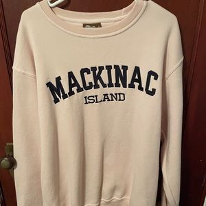 mackinac island crew neck!